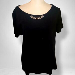 RAFAELLA Chain Delail Top